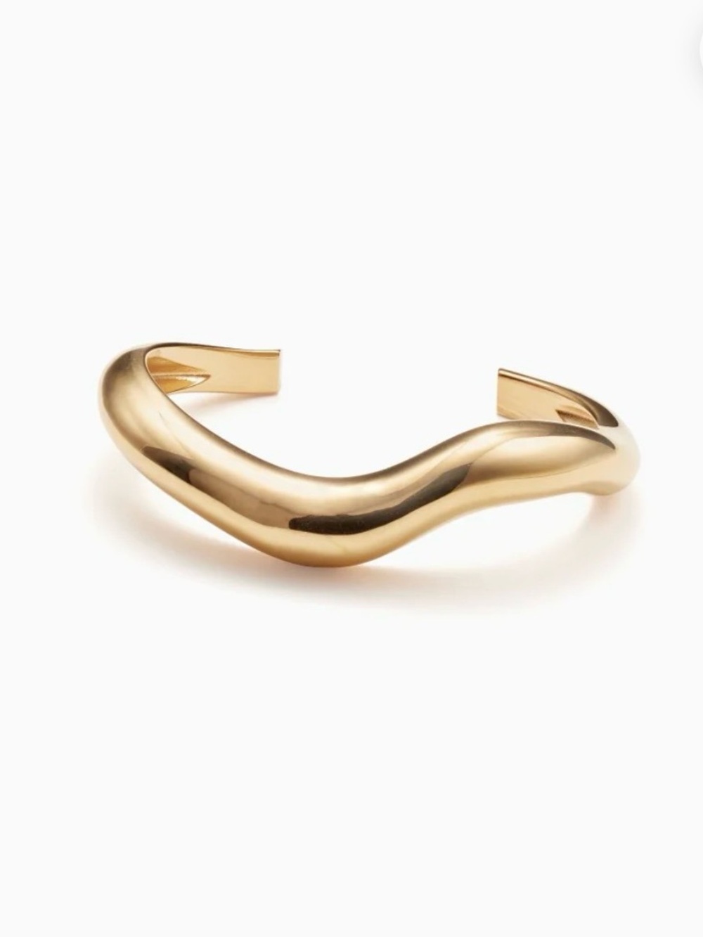 Agmes Gold Cuff Bracelet